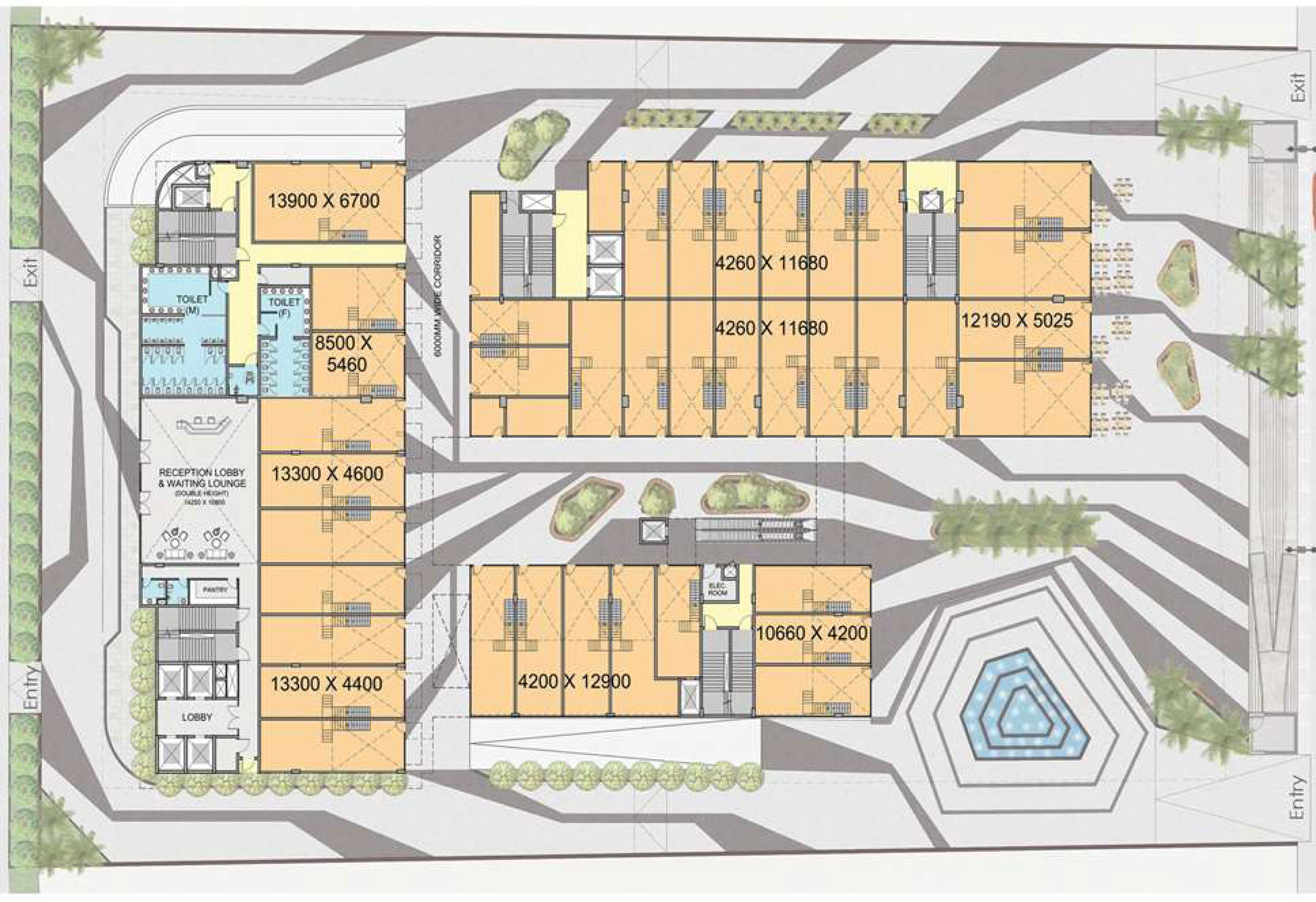 Paras Avenue Floor Plan