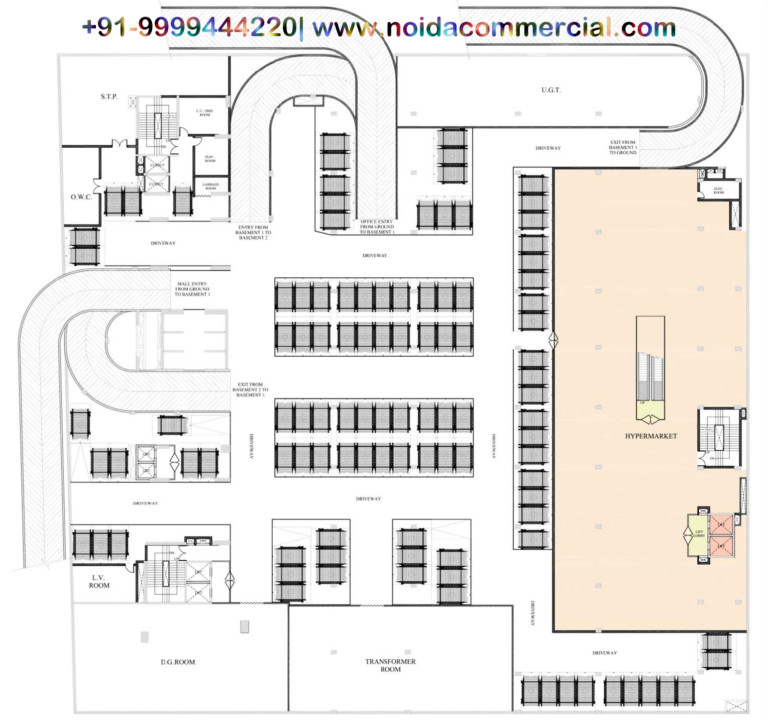 ats-kabana-high-floor-plan - Noida Commercial